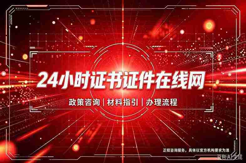 安捷图文证件证书制作服务办公场景